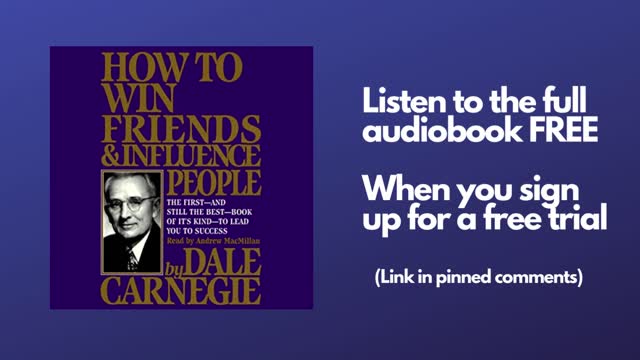 How to Win Friends & Influence People Audiobook | Dale Carnegie