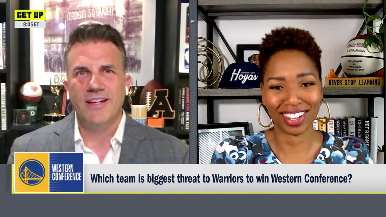 What is the biggest threat to the Warriors winning the Western Conference? | Get Up