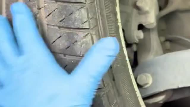Automobile tire condition detection