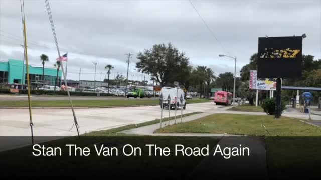Stan The Van Back on the road again