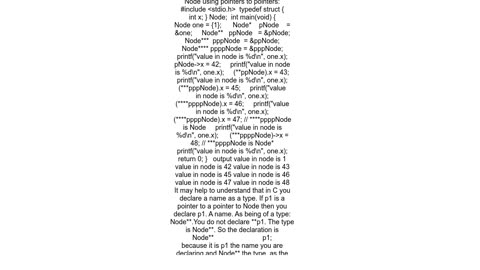 I don39t understand why I don39t get a bug when I initialize a pointer with p1 where p1 is a double