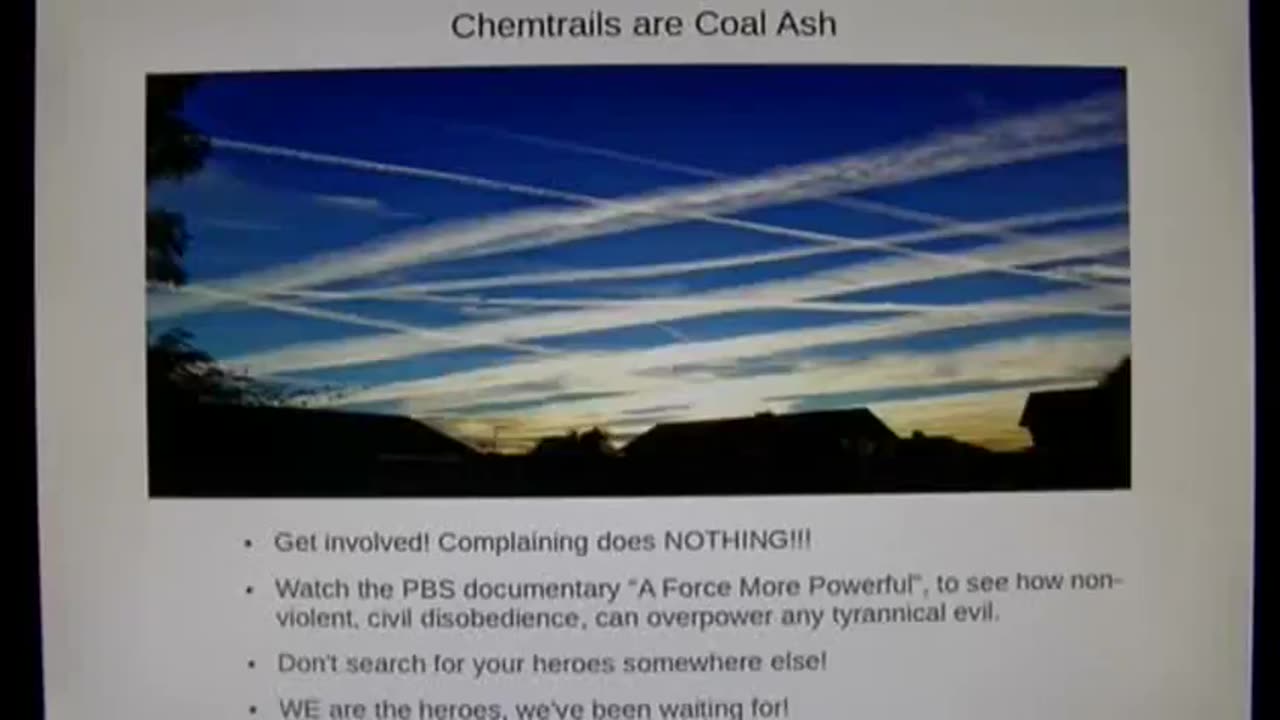 CHEMTRAILS ARE AIRFORCE SPRAYED 'COAL-BOTTOM-ASH' RADIOACTIVE POISON OXIDE METALS