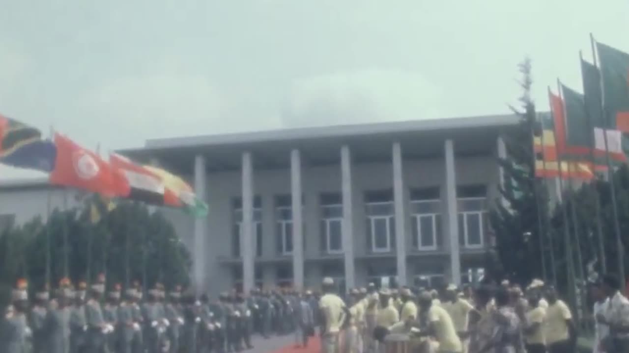 President Mobutu Sese Seko Inaugurating 4th Conference of the Association of African Central Banks