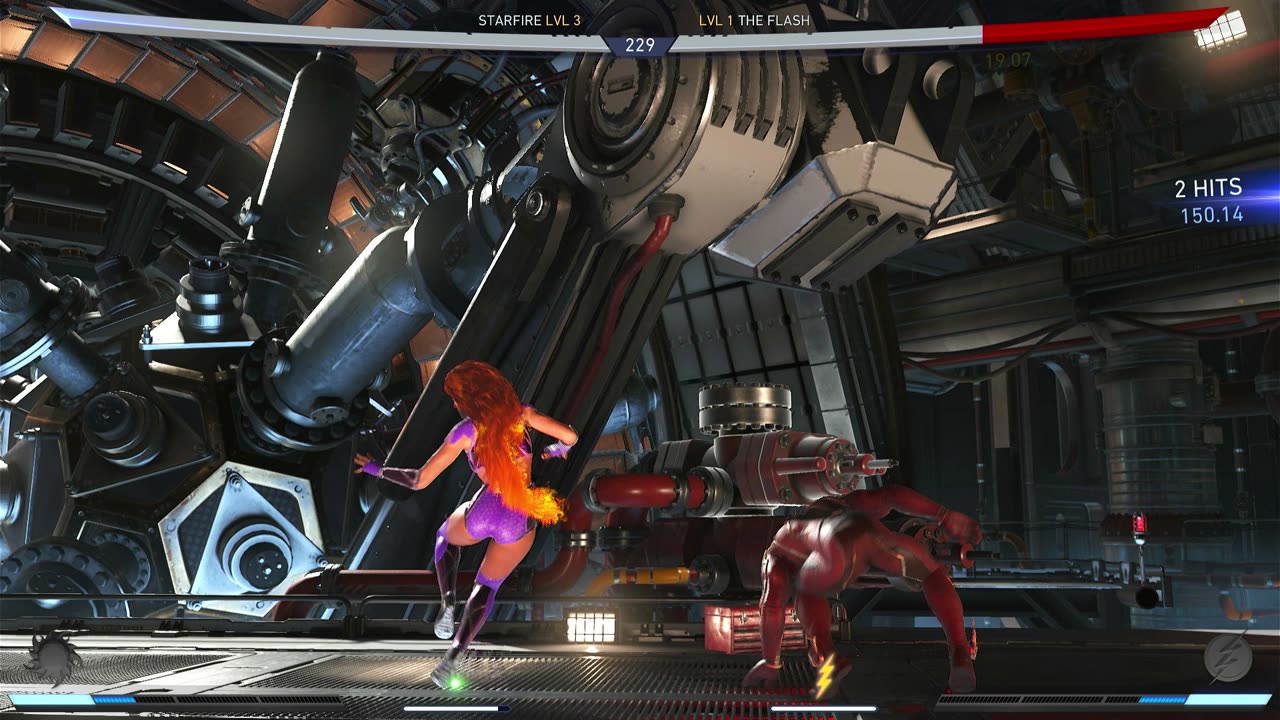 Starfire VS The Flash