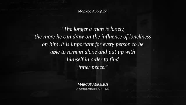 Marcus Aurelius' Quotes which are better Known in Youth to Not to Regret in Old Age