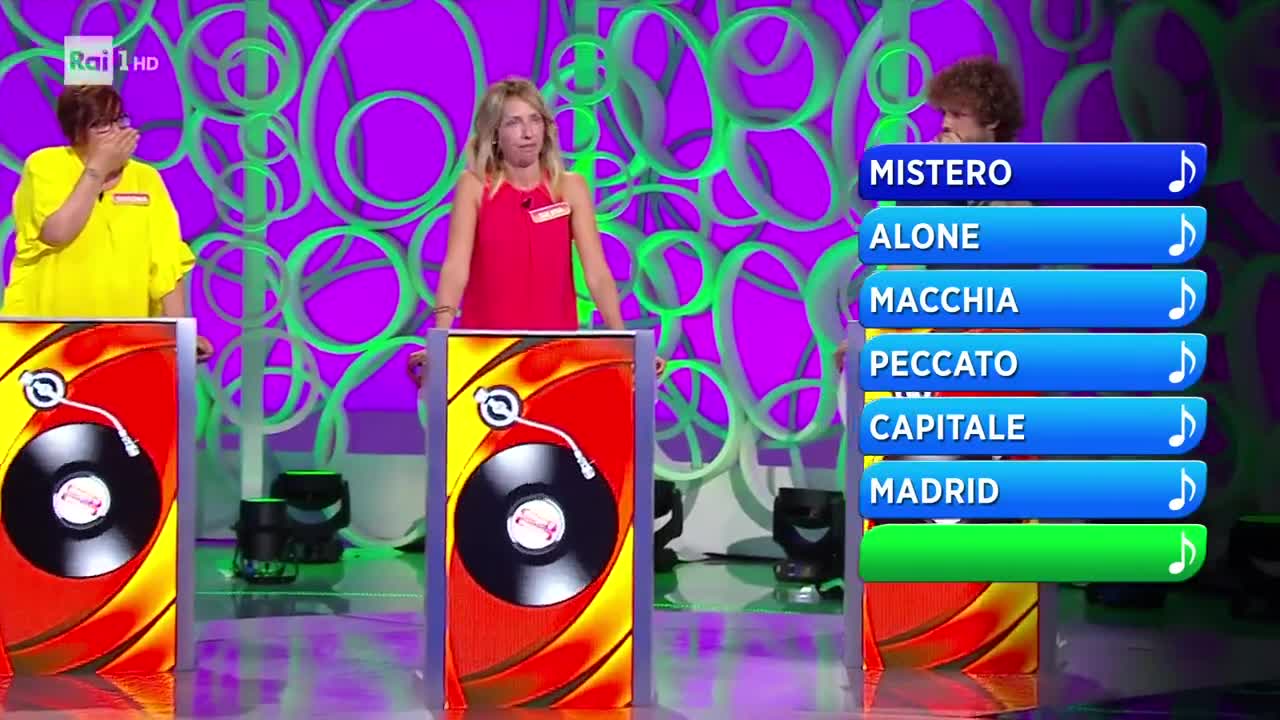 RAIUNO - Reazione A Catena-La Catena Musicale (16/08/2021)