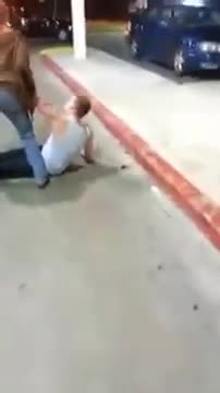 Knocked Out - His Girl Makes it Worse - BOOM!