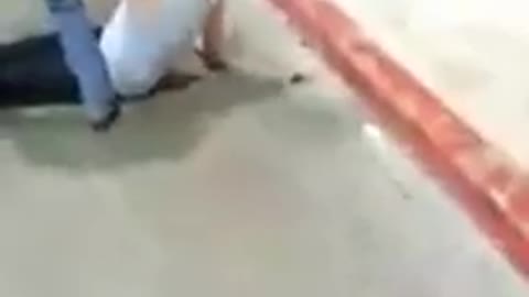 Knocked Out - His Girl Makes it Worse - BOOM!