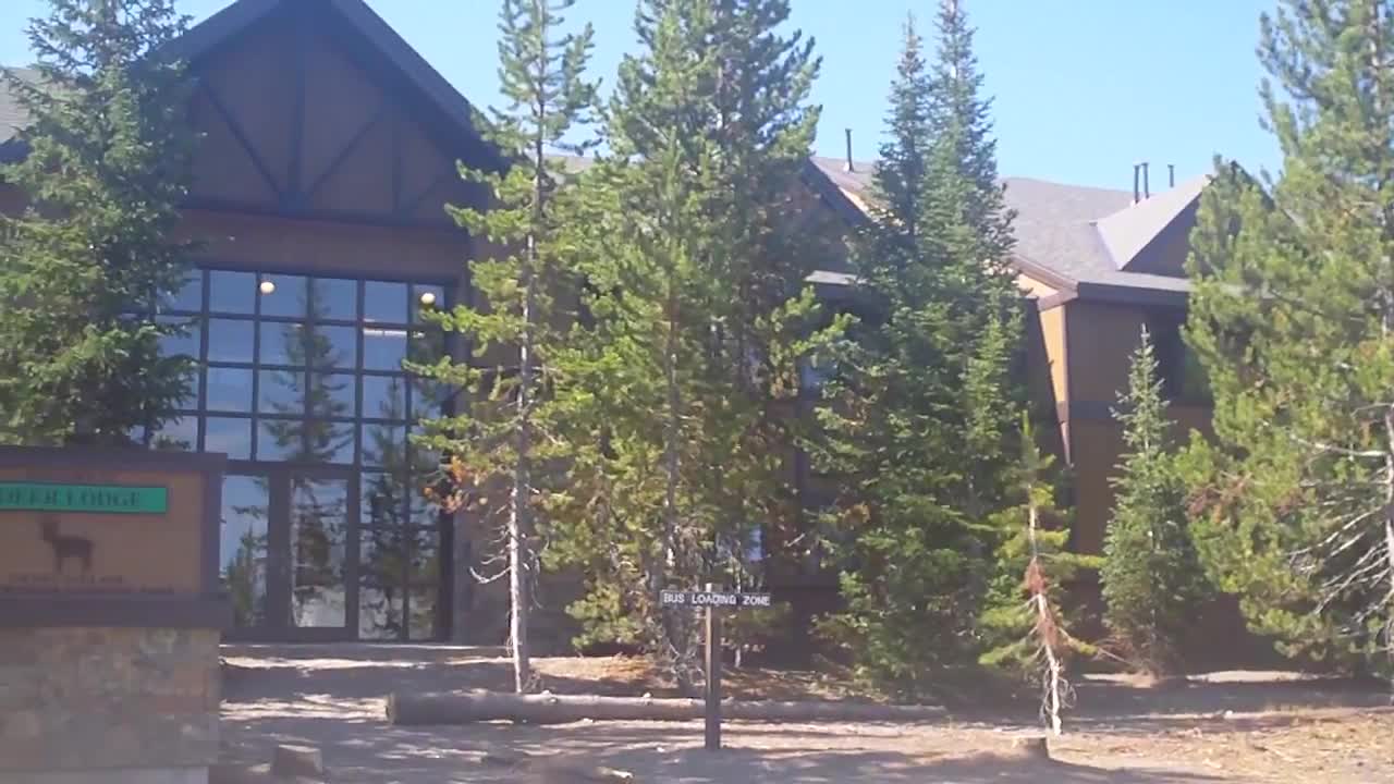 Grant Village in Yellowstone National Park
