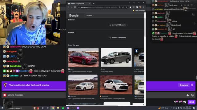 xQc told his dad he would buy him any car he wants