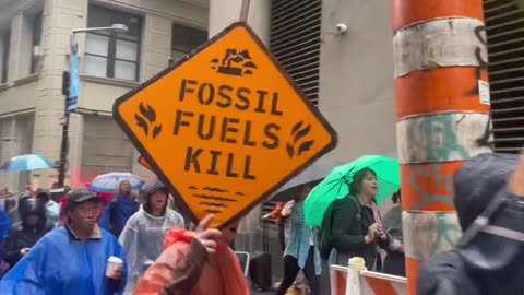 Climate activists have taken over Manhattan.