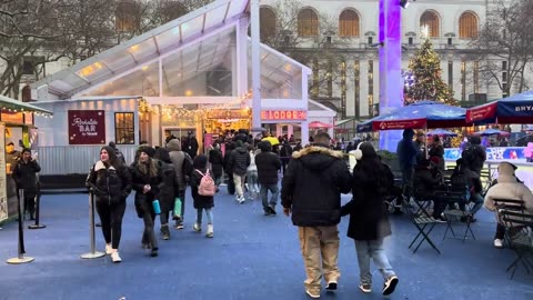 NYC Snowfall Walking Tour 2024 4k Video