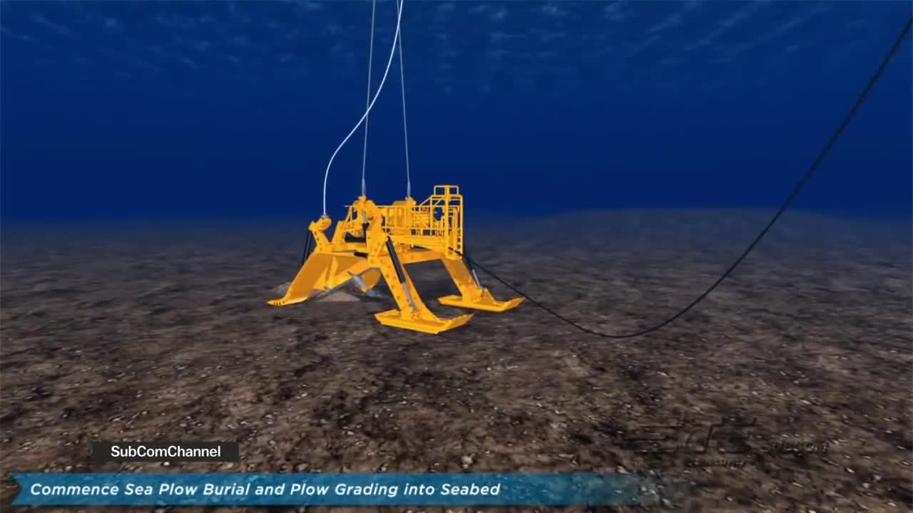 The internet is under the ground and in the ocean, not the sky.