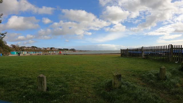 Time lapse of Hillhead Tichfield. Coastal. GoPro.