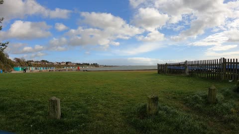 Time lapse of Hillhead Tichfield. Coastal. GoPro.