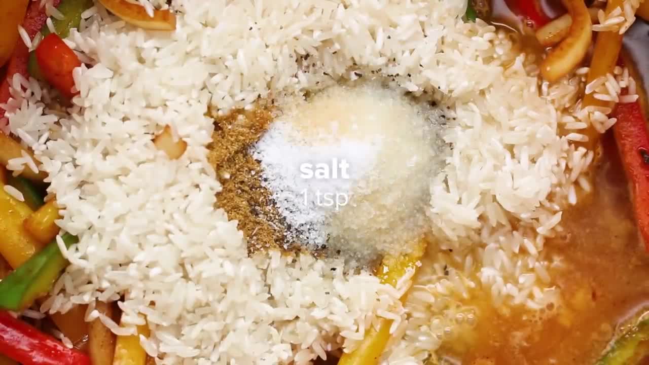 Fajita Chicken And Rice Dinner • Tasty