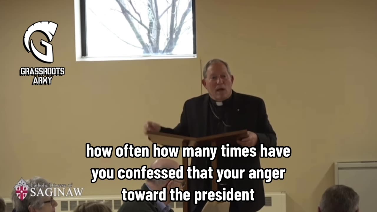 “I Don’t Have Any Anger Towards the President….He’s Just Stupid” -Catholic Bishop Robert D Gruss