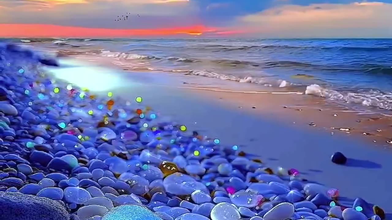 "Sun, Sand, and Sea: Your Virtual Beach Vacation ☀️" #BeachParadise #VirtualVacation #TranquilTides