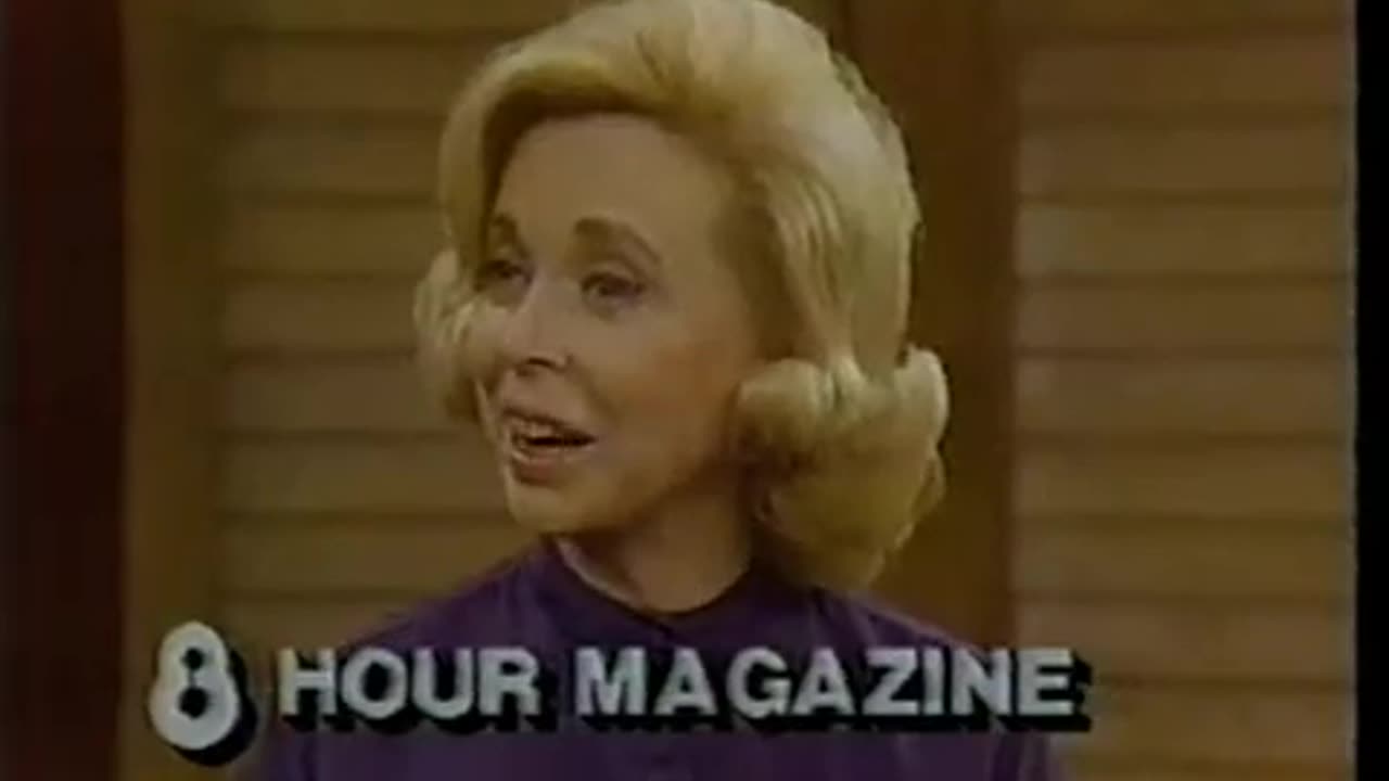 August 22, 1982 - Dr. Joyce Brothers Visits 'Hour Magazine' (WISH Promo)