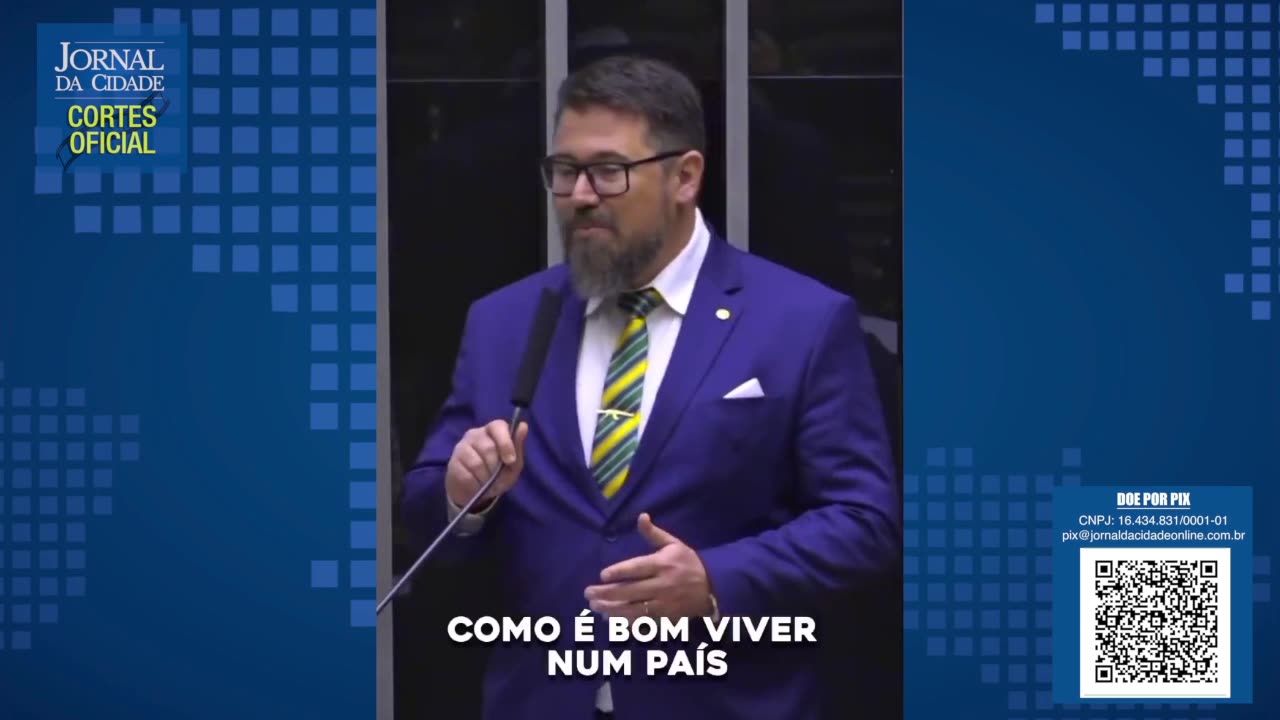 Deputado compara ‘antes e depois’ da PF: “Como é bom viver em um país que não tem criminalidade”