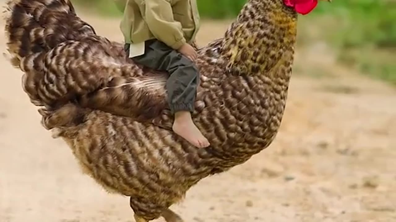 Hen Vs Chlid Entertainment and Amazing Video
