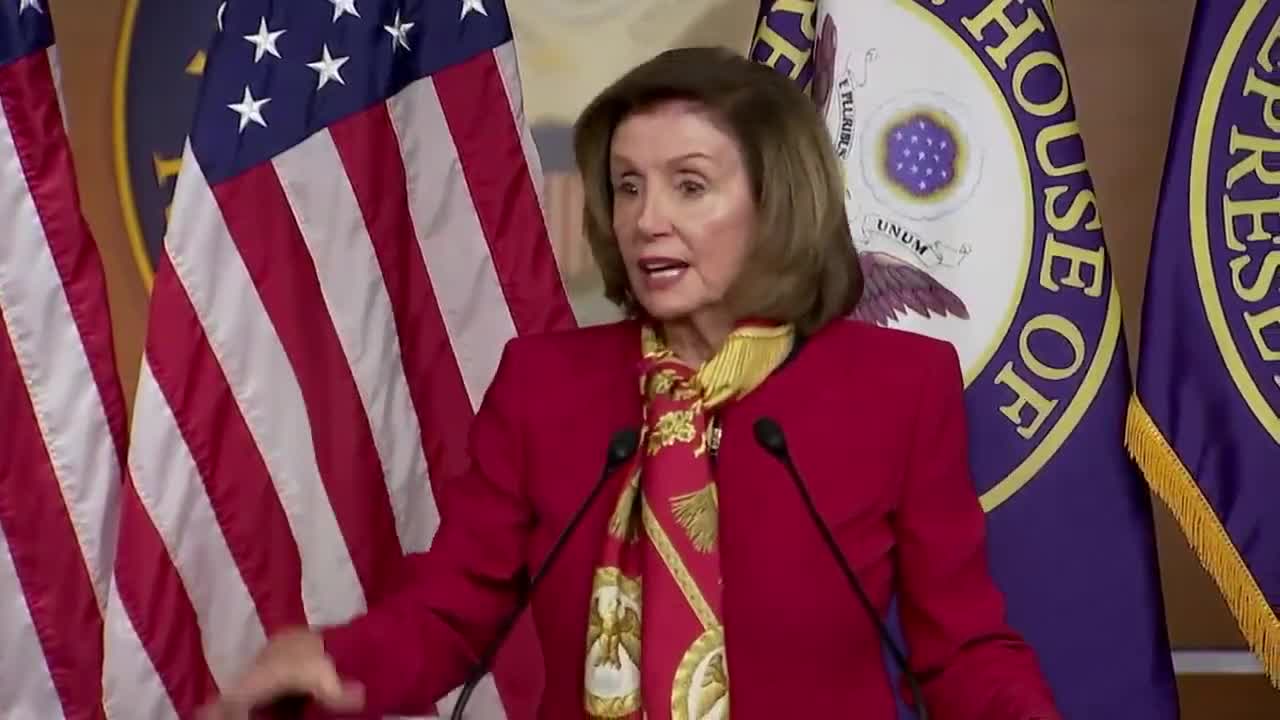 Pelosi FREAKS OUT When Questioned About The Capitol Police