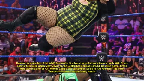 Doudrop explains recent absence from WWE TV Doudrop wrote that she was "very sick" but is healing.