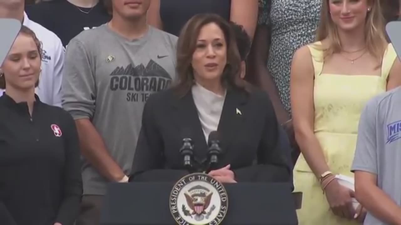 Kamala Harris speaks for FIRST TIME since Biden dropped out