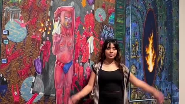 pov you’re on a art gallery date with me #fyp #foryourpage #artgallerykl #pov #inistylekita