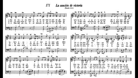 La canción de victoria (Canción 171 de Canten Alabanzas a Jehová)