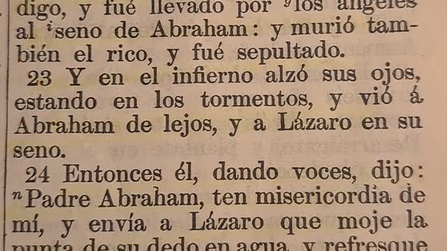 Lazaro y el Hombre rico