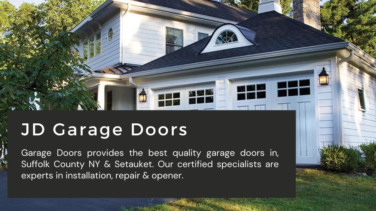 Garage Door Repair Service in East Setauket, NY - JD Garage Doors