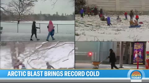 Nearly 100 million in US under icy grip of arctic weather