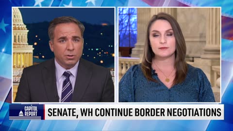 Speaker Johnson, Dozens of House Republicans Hold Fiery Presser From Southern Border |Capitol Report