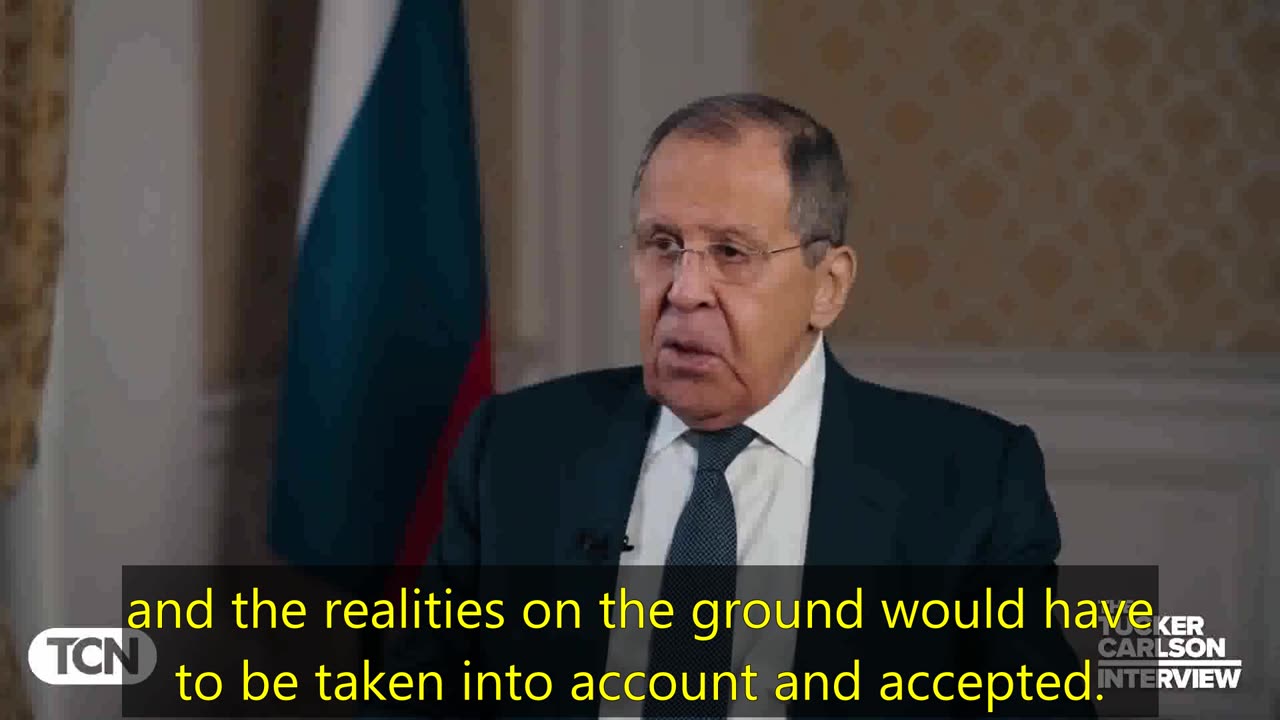 Lavrov on Tucker 5 December 2024