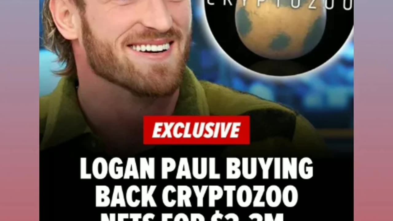 Logan paul gets cryptozoo egg was this about i wonder 🤔01/7/24