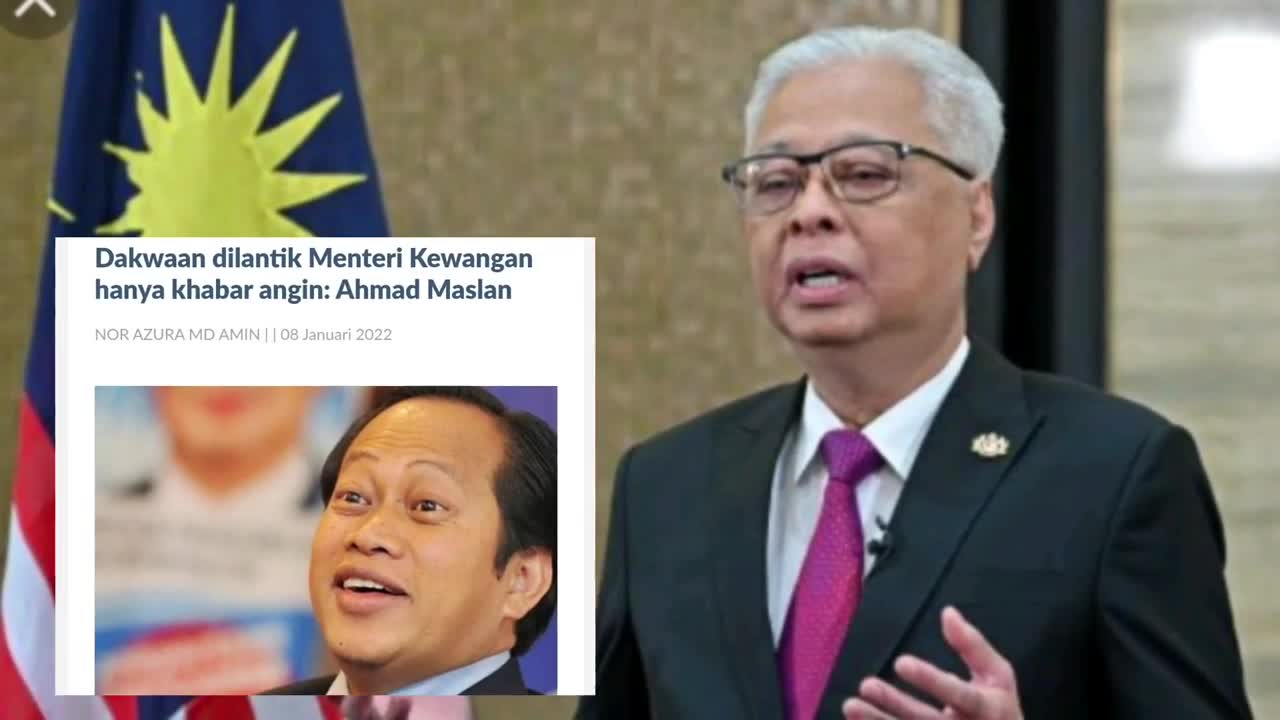 BERITA ANGIN JADI BERITA BENAR‼️‼️⁉️⁉️AHMAD MASLAN DIUMUM MENTERI KEWANGAN BAHARU MALAYSIA?