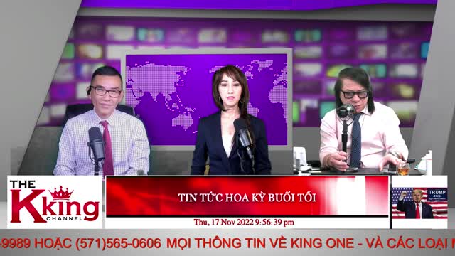 TIN TỨC HOA KỲ BUỔI TỐI - 11/17/2022 - The KING Channel