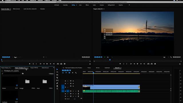 Premiere Pro CC 2018 New Features Managing multiple open projects 2