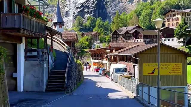 Lovely view✨ 📍LAUTERBRUNNEN🇨🇭