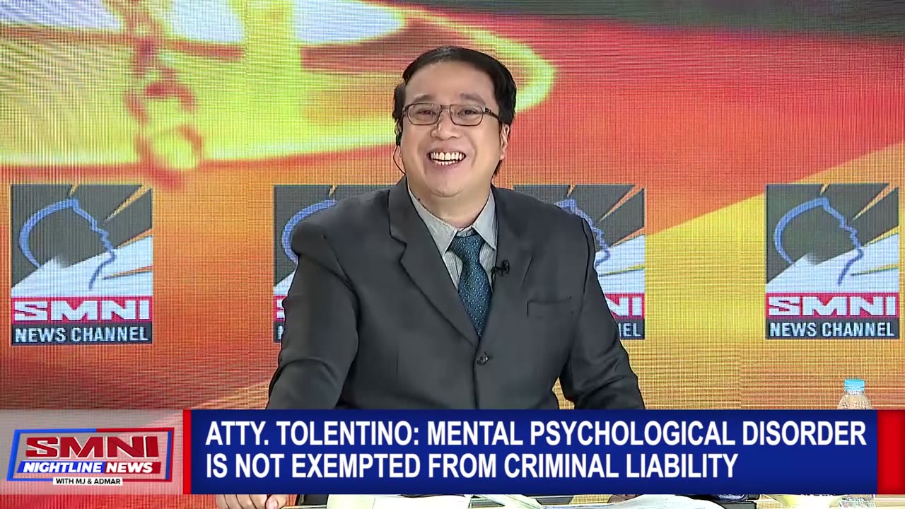 Atty. Tolentino Mental psychological disorder is not exempted from criminal liability