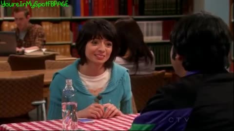 An Awkward Kiss - The Big Bang Theory