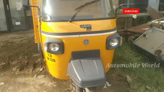 Ape 3 wheeler 2018 modal closed body sales_Cut