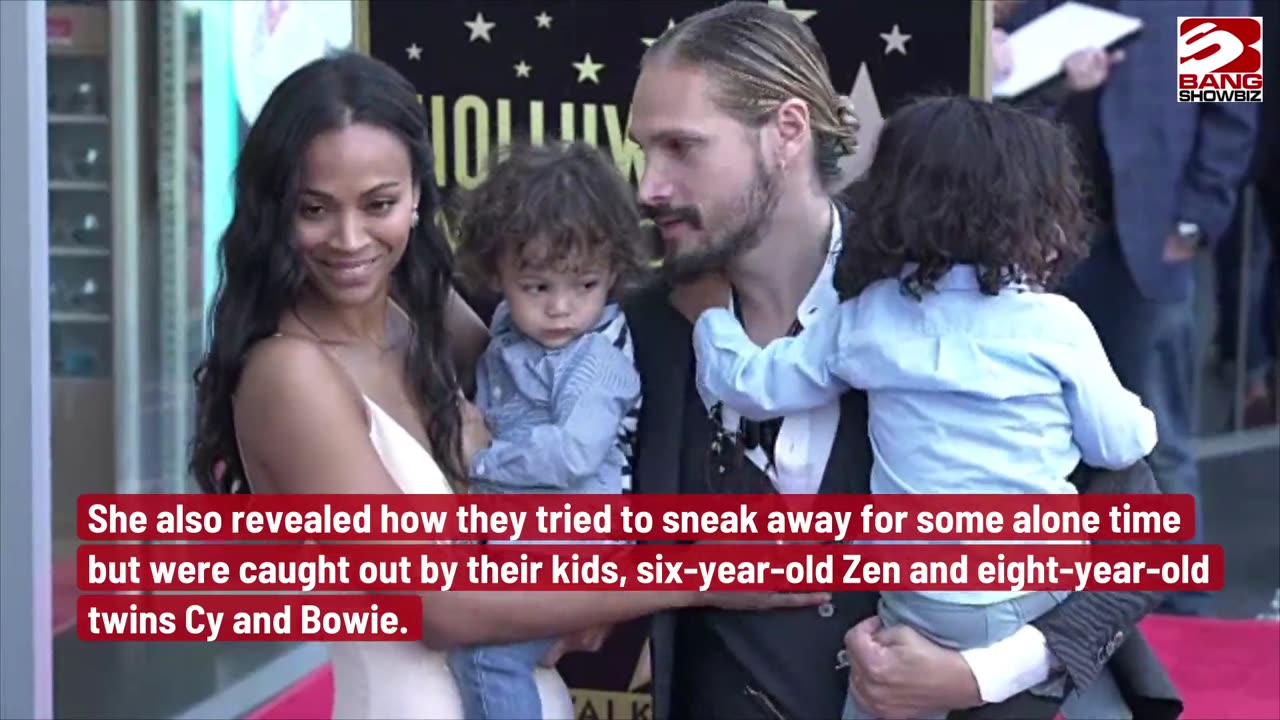 Zoe Saldana and Marco Perego-Saldana's Naked Swim Adventures.