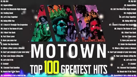 The Best MOTOWN HITS Of All Time - The Temptations, Jackson5, & More