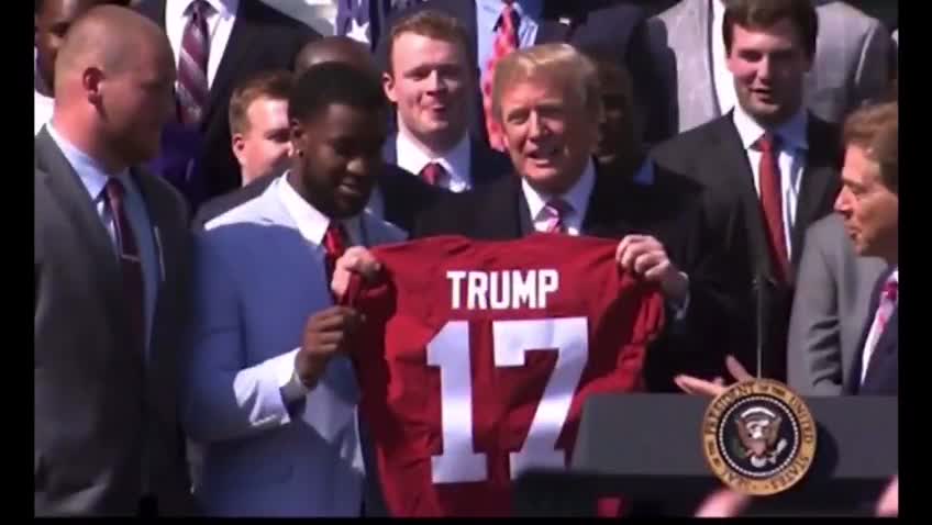 President Trump says 17 HOW MANY TIMES?!