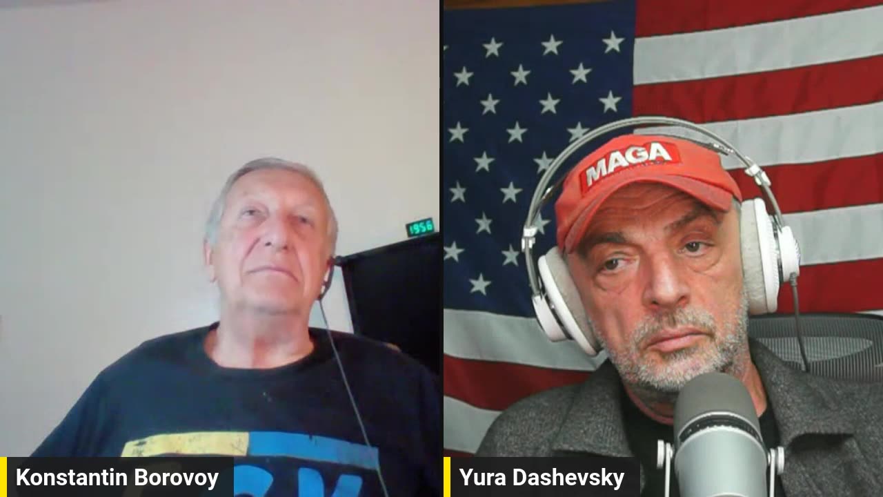 1343 ВЖИВУЮ LIVE C КОНСТАНТИНОМ БОРОВЫМ, комментатором, автором Лос Анджелес, Калифорния