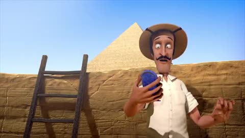 The Egyptian Pyramids - Funny Animated Short Film (Full HD)