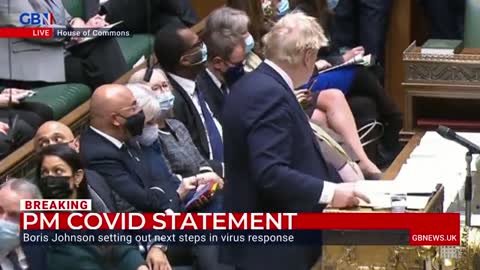 Boris Johnson ends all Covid restriction in England