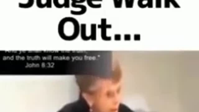 He Made The Judge Walk Out - He new his Natural Law